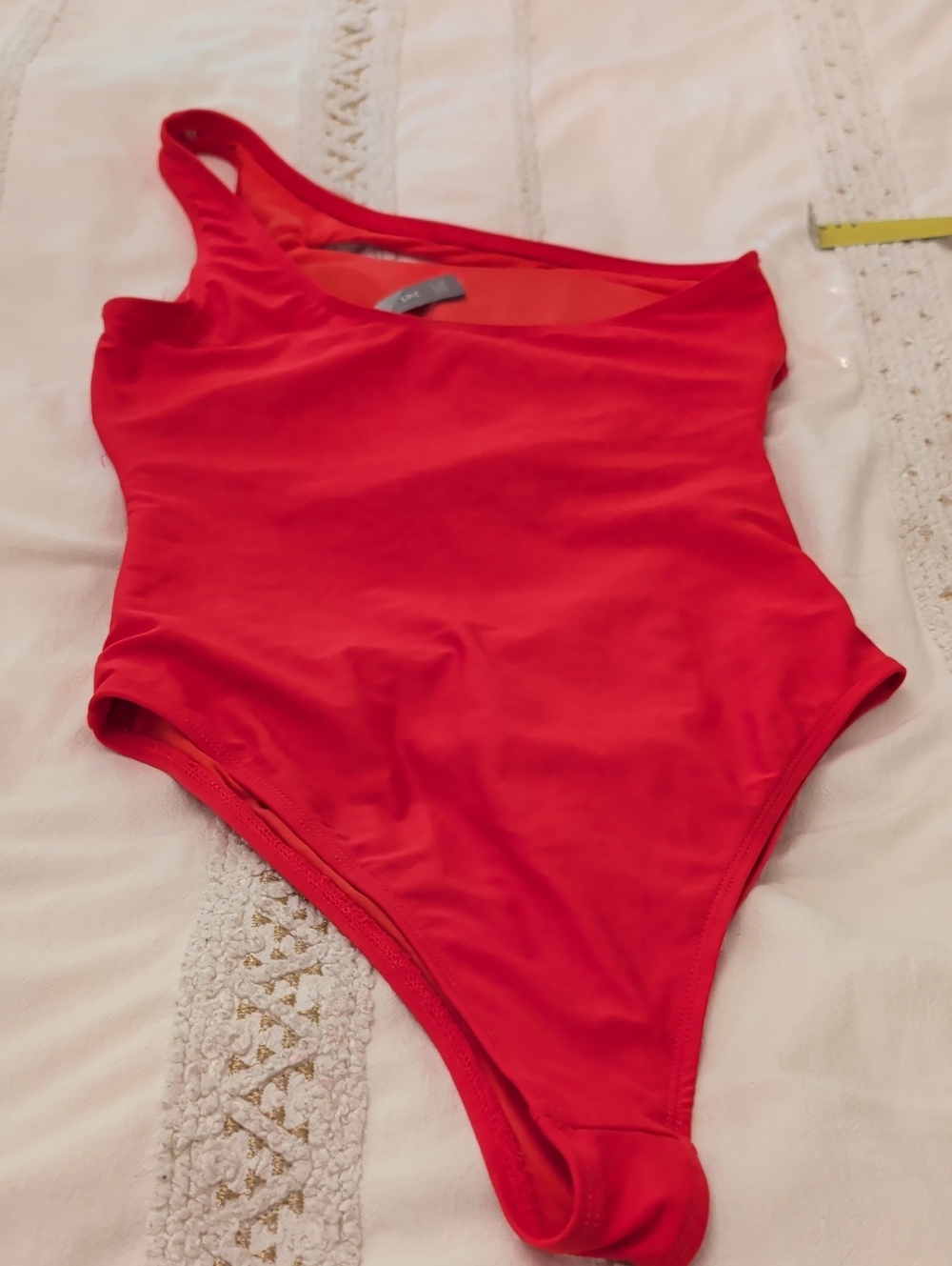 refuge Bright Red One-Piece Bodysuit